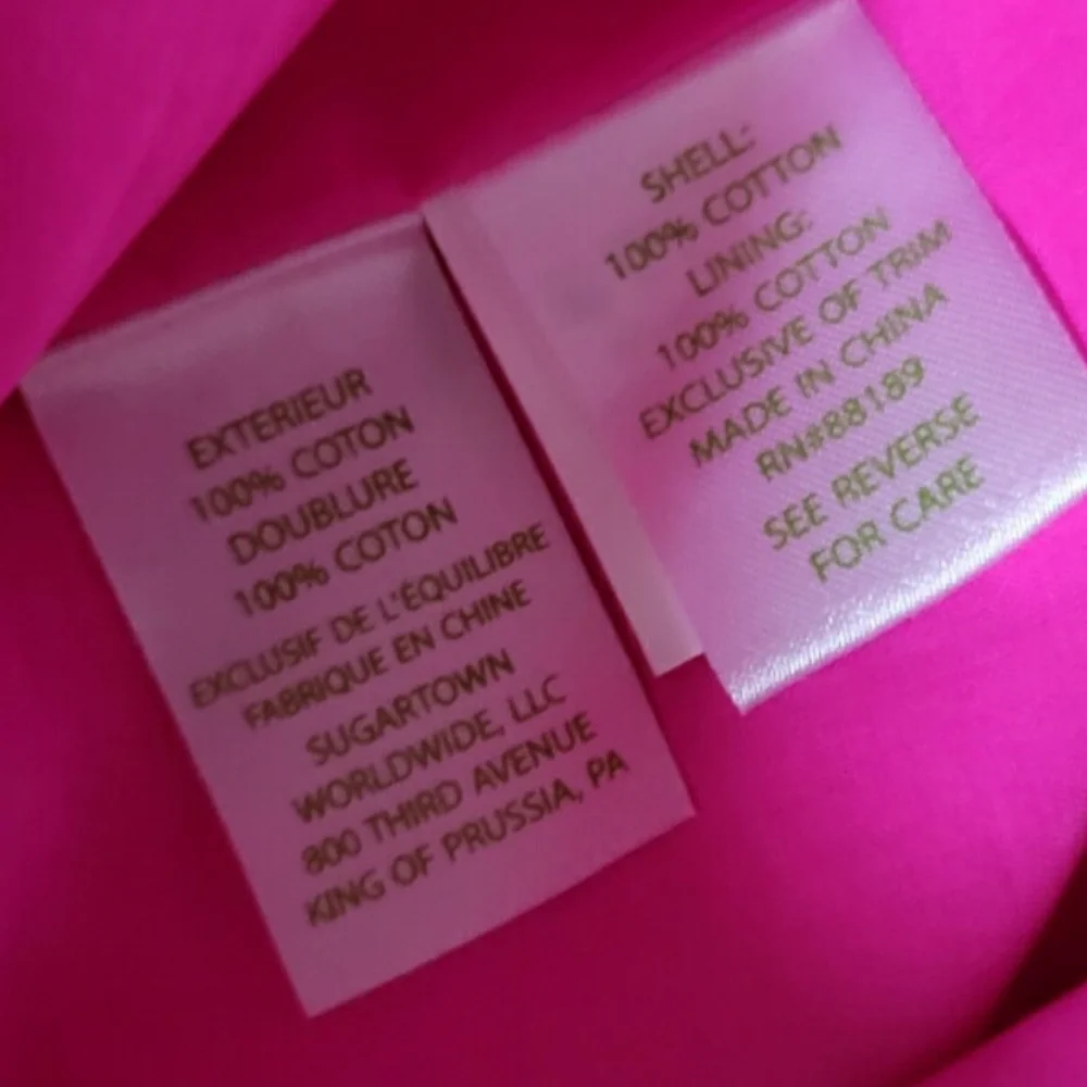 Lilly Pulitzer Ashlyn Pink Magenta Gold Shift Dress Sleeveless Summer Women 8 - Picture 7 of 14